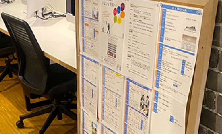 求人情報掲示板画像